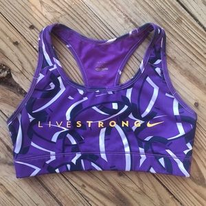 Awesome Livestrong, nike sports bra!